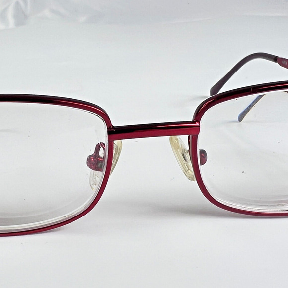 ArmouRX 7014P BRG Red Rectangular Full Rim Z87-2+ 51-18-135 Eyeglass Frames READ - Picture 7 of 15